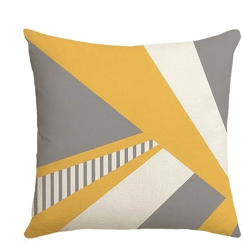 Home Decor Geometric & Floral Patterned Pillow Covers Set Pattern Cushion Cover Suitable for Sofa Bedroom Car Pillow Cover view 2