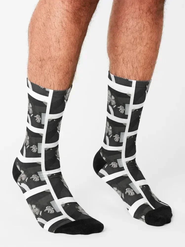 kyle mooney & beck bennett Socks aesthetic hockey designer Hiking boots Women's Socks Men's