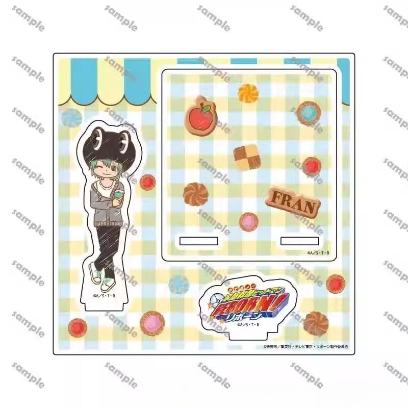 Gioco Gokudera Belphegor Squalo Ryouhei Byakuran XANXUS Acrilico Stand Doll Anime Figura Modello Cosplay Giocattolo per il Regalo