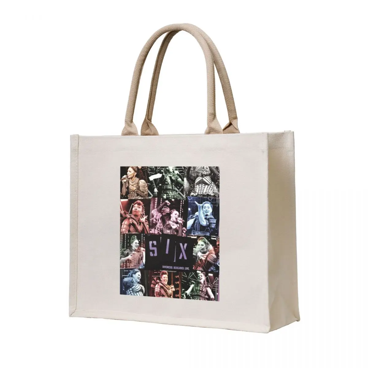 

SIX the musical West End cast 22/23- Tote Bag Gift bags cute pouch bag Women's bags