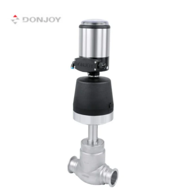 DONJOY Plastic Pneumatic Globe Valve Stainless Steel    Control  With Positioner