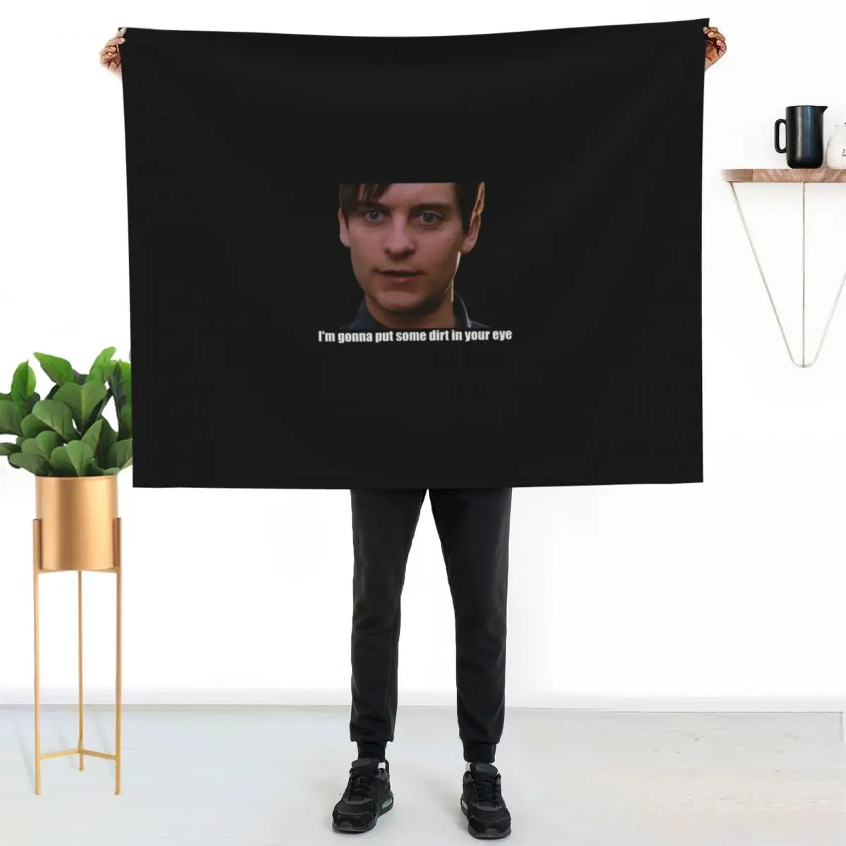 Bully Maguire Dance art Throw Blanket Bed Fashionable christmas gifts Single Camping Plaid on the sofa Sofa Blankets