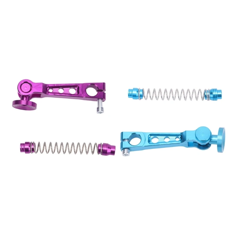 D5BE Open-Frame Motorcycle Rear Brake Arm Replacement Machined with a Split Clamp, Internal Splines and Retaining Bolt