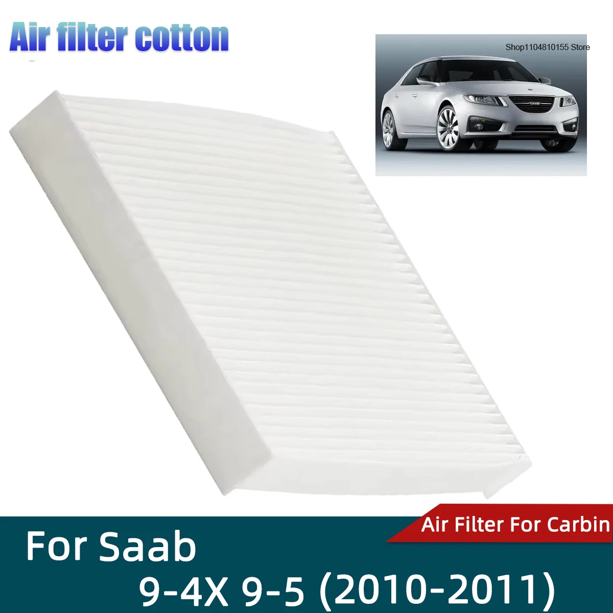 

Car Cabin Air Filter for Saab 9-4X 9-5 Filters Carbon Fiber CF10775 XC36154C AFC1457 CF202 CUK2442 CU2442 1808246 24590 C36154C