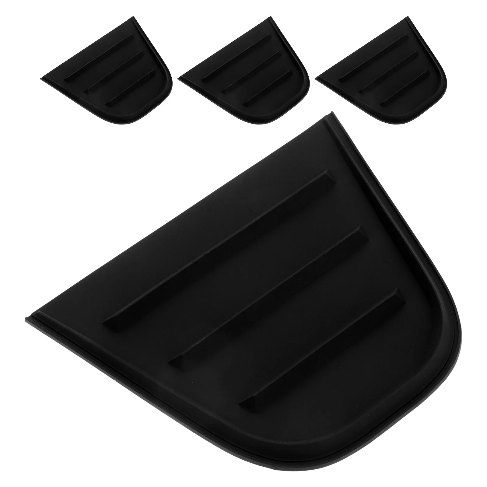 

4 Pcs Box Luggage Accessories Cardboard Corner Protectors Pvc Guard For Shipping