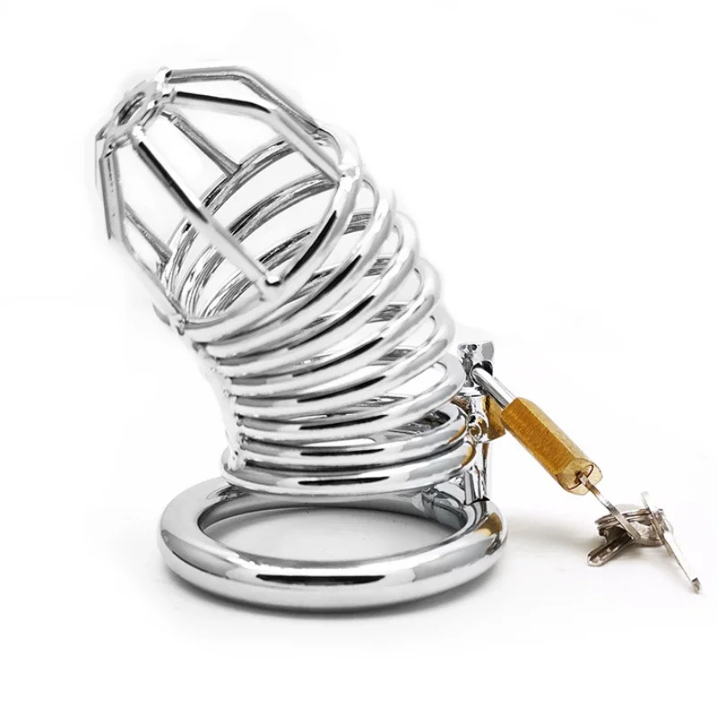 MaleChastityCageDeviceStandardCockCage مع حلقات المثيرة الحب قفل SexToysforMenAdultsCBTCuckold FetishBDSMGearAdult Novelties