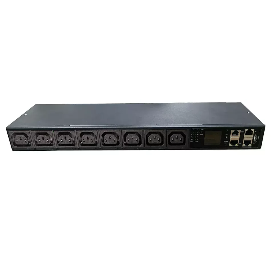 Smart PDU cabinet power socket 8 ports 32A python, C++, Linux, Telnet, SNMP development and programming