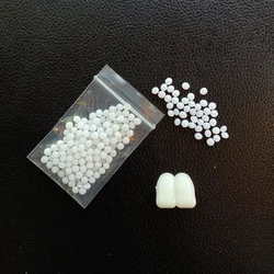 1Pcs Halloween Rabbit Cosplay Teeth Dentures Props Party Costume DIY Props Resin False Teeth with Solid Glue Festive Decorations