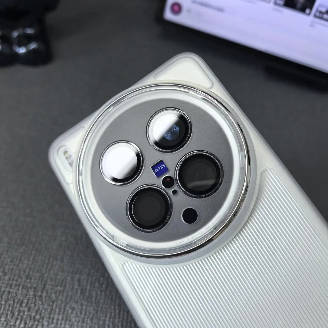 Etui do VIVO X200 Ultra X200S Simple Charm Transparent TPU Skin-friendly Anti-fall Cover For VIVO X200 Pro Mini Funda