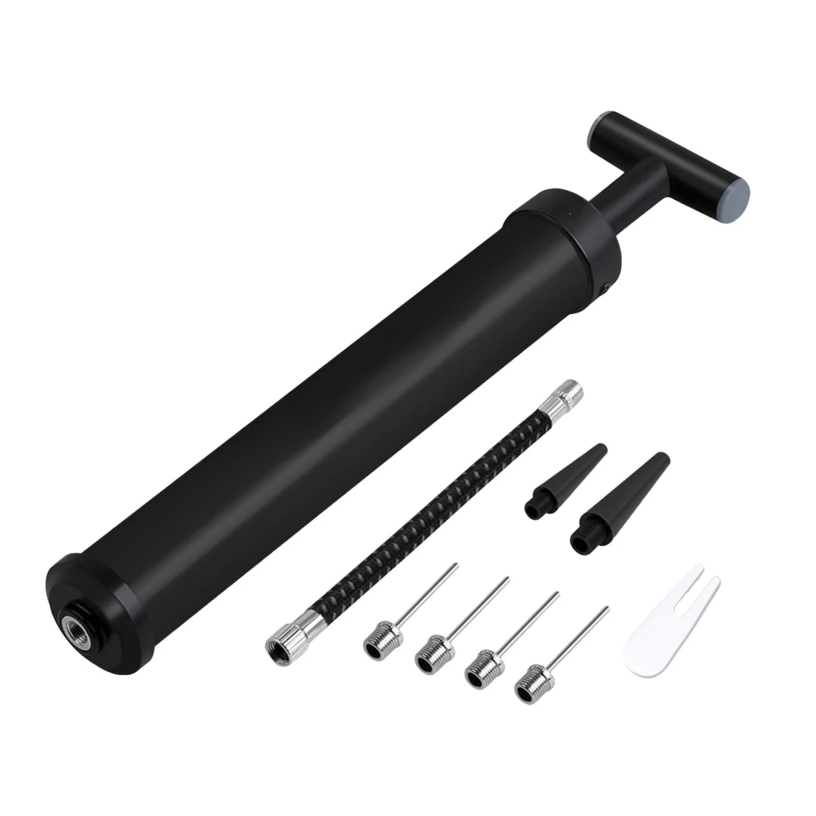 Inflatable Suit 11 Inch Kit Basketball Portable Air With 4 Needles 2 Nozzle & Extension Hose For Inflatable Baby Play Pool