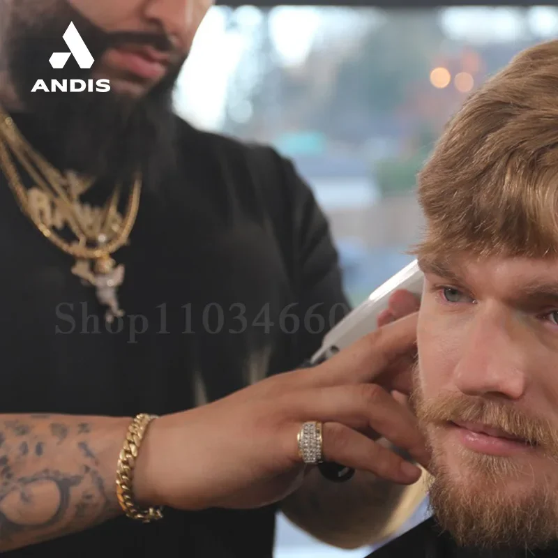 الأصلي Andis Profoil ليثيوم زائد 17255 17260 الحلاق تنظيف الشعر ماكينة حلاقة كهربائية للرجال اللحية قصبة التيتانيوم احباط Razo