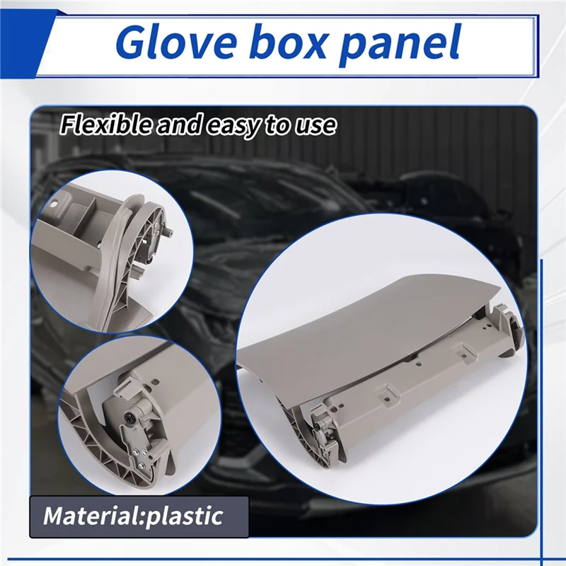 LHD For Toyota Inno 2006-2015 Passenger Storage Box Upper Dash Glove Box Cover Panel 55440-0K040-A0 - Image 6