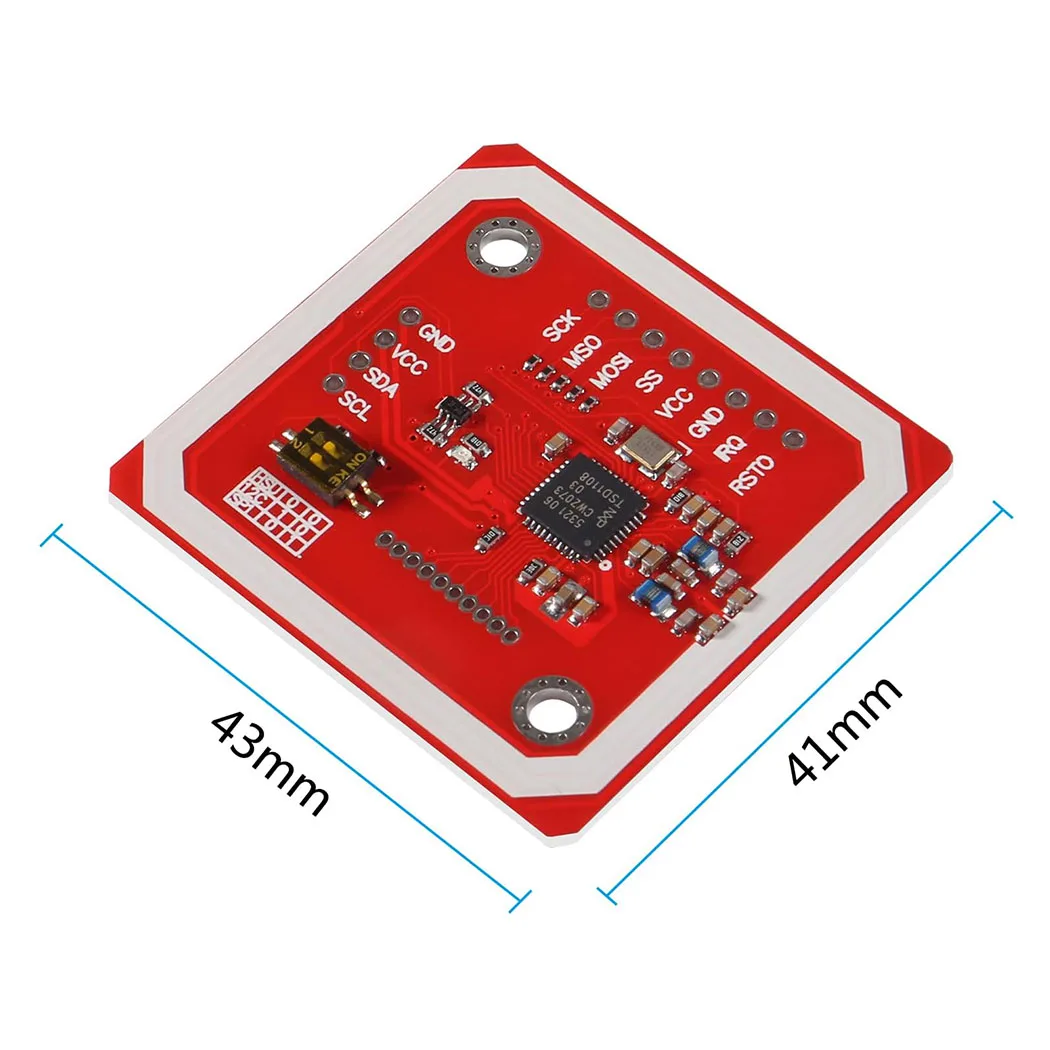 PN532 NFC NXP RFID وحدة V3 عدة قارئ الاتصالات الميدانية القريبة مجموعة وحدة I2C SPI HSU مع S50 بطاقة مفتاح البطاقة البيضاء لاردوينو
