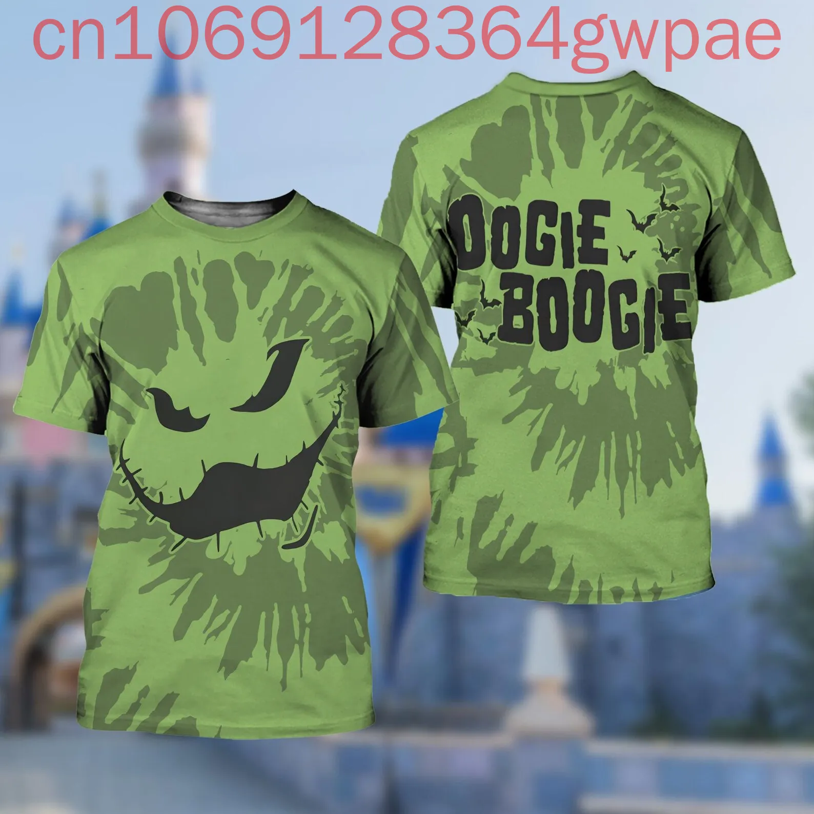 جاك Skellington سالي تأثيري ثلاثية الأبعاد تي شيرت رجل إمرأة أطفال عادية كم قصير بلايز Oogie Boogie الصيف الكرتون المتضخم تي شيرت