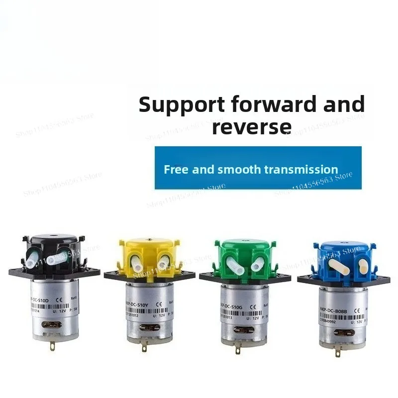 Peristaltic Pump 12V 24V Laboratory Fluid Transfer Pump with Pump Head and Motor for Liquid Circulation