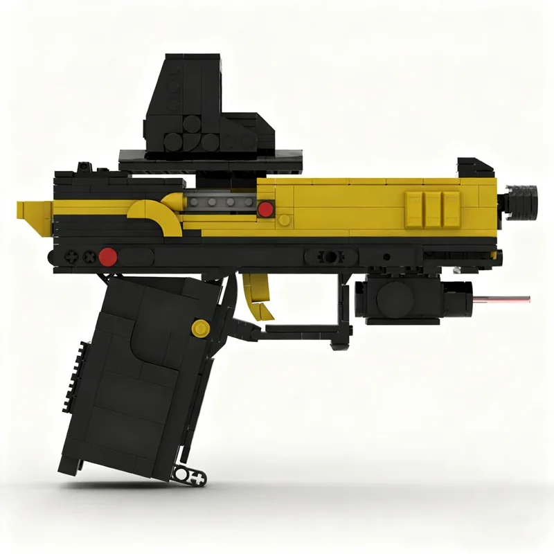 552pcs MOC Ranger Pistol Fortnite Model Building Blocks Construction DIY Creative Education Toy Festival Gift Idea Brick view 5
