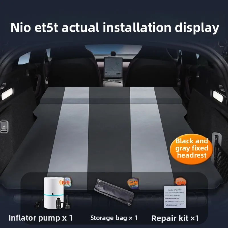 For NIO ET5T inflatable mattress car trunk air mattress bed suv camping sleeping mat long distance travel sleeping artifact