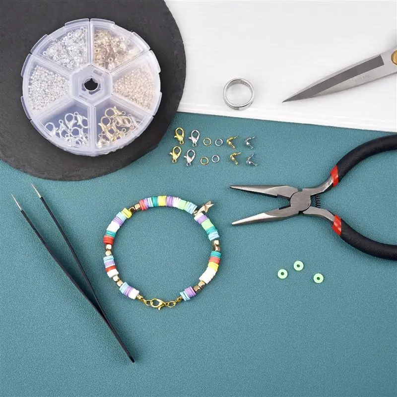 DIY Jewellery Making Kit with Lobster Clasp & Jump Rings