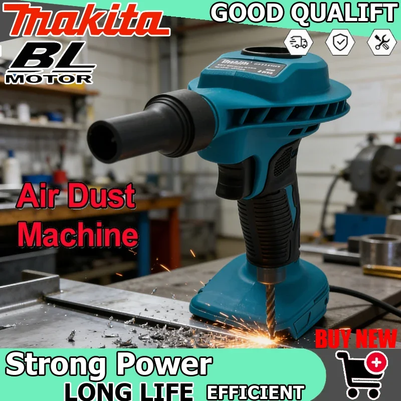 

Беспроводной пылесос-насос Makita 2-в-1: эффективный, перезаряжаемый, для чистки компьютеров, электроинструмент для 18В/20В аккумуляторов