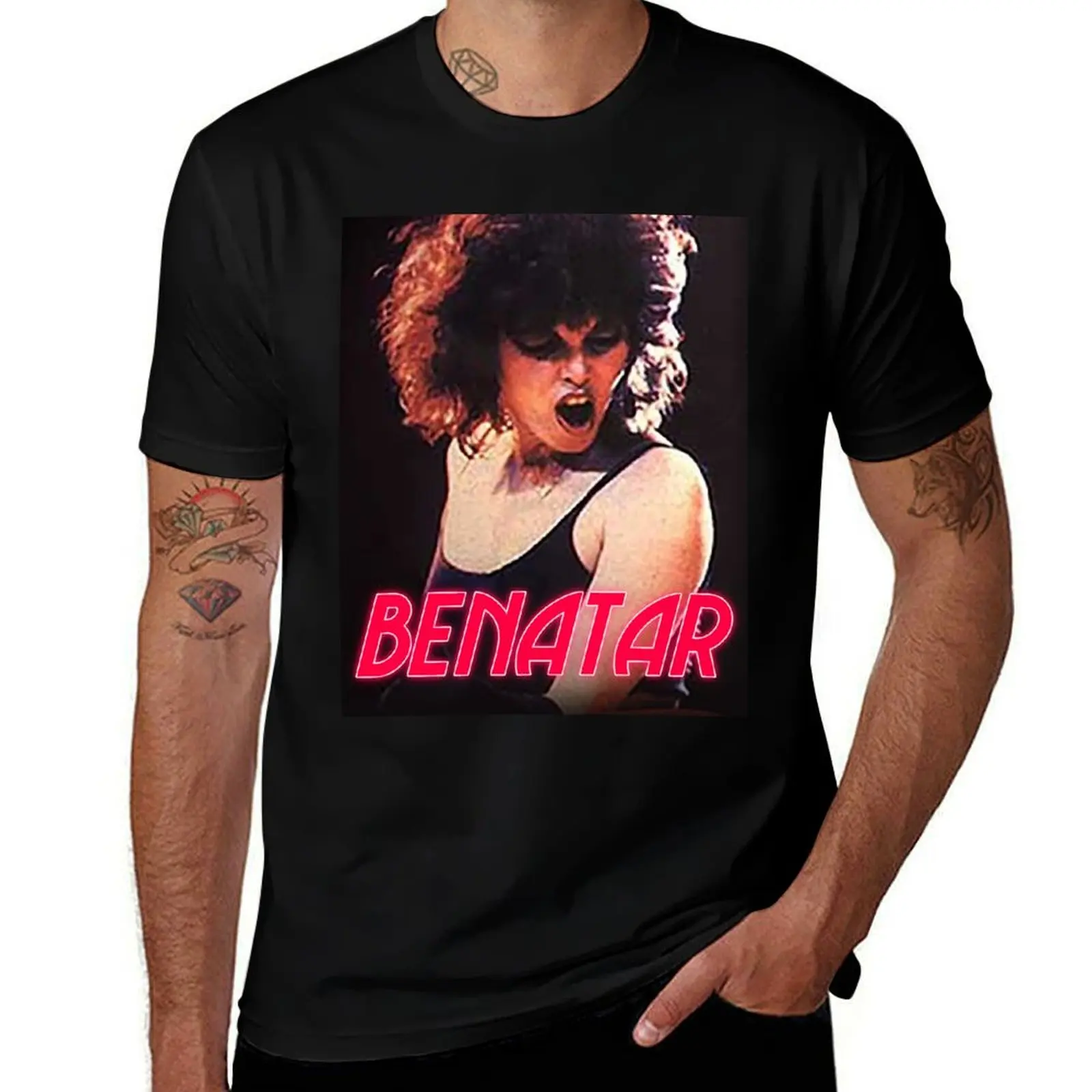 

Pat Benatar T-Shirt Abstract Pattern Print Top