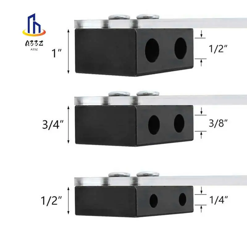 

A33Z-1Set Woodworking Straight Hole Punching Locator Side Hole Punching Locator Vertical Puncher Kit 1/2Inch