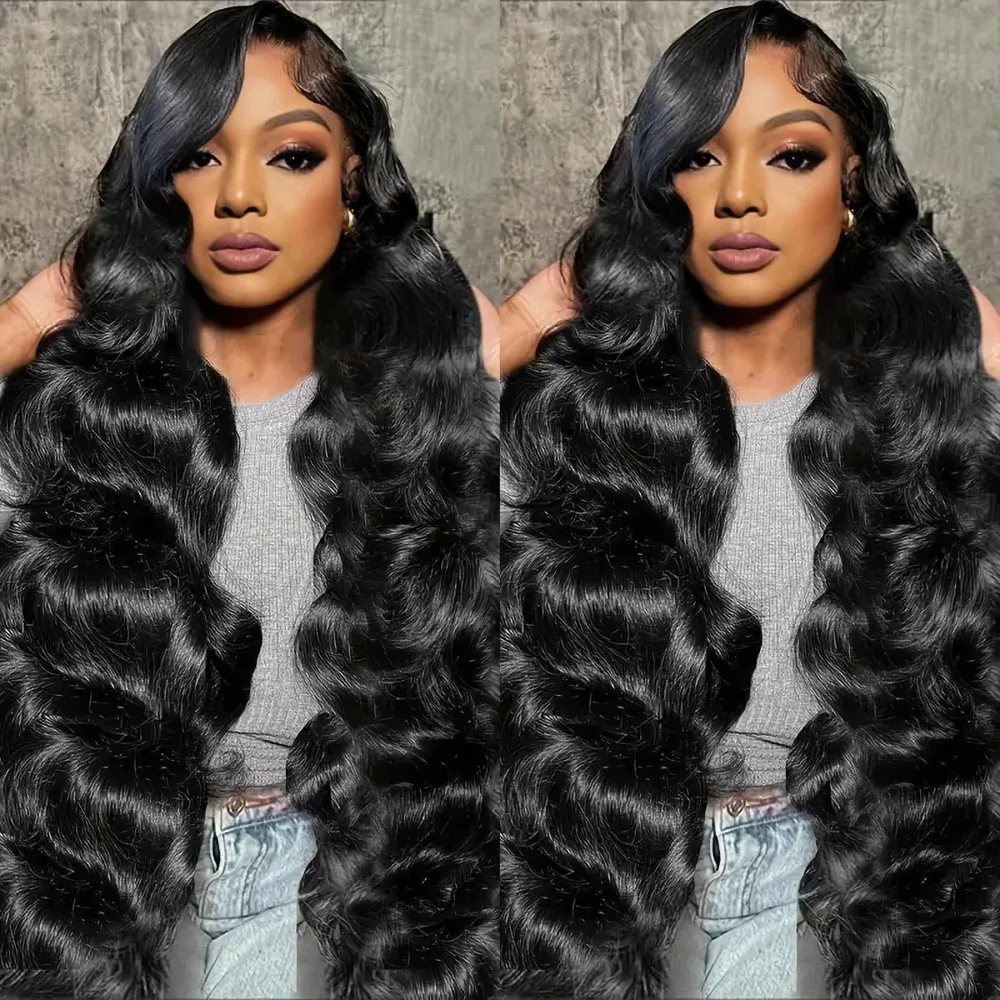 220% 300% Hd Lace Wig 13x6 Human Hair 13X4 Body Wave Lace Front Wigs for Women 30 40 Inch Brazilian Lace Frontal Wigs Preplucked