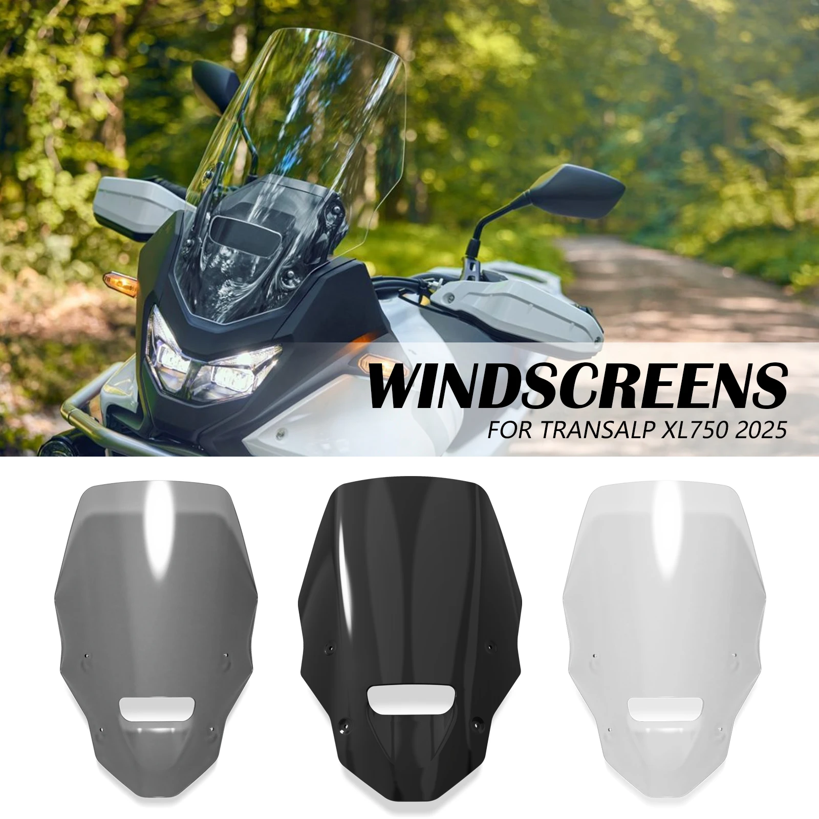 

Ветровое стекло-дефлектор для мотоцикла Honda Transalp XL750 2025-2026