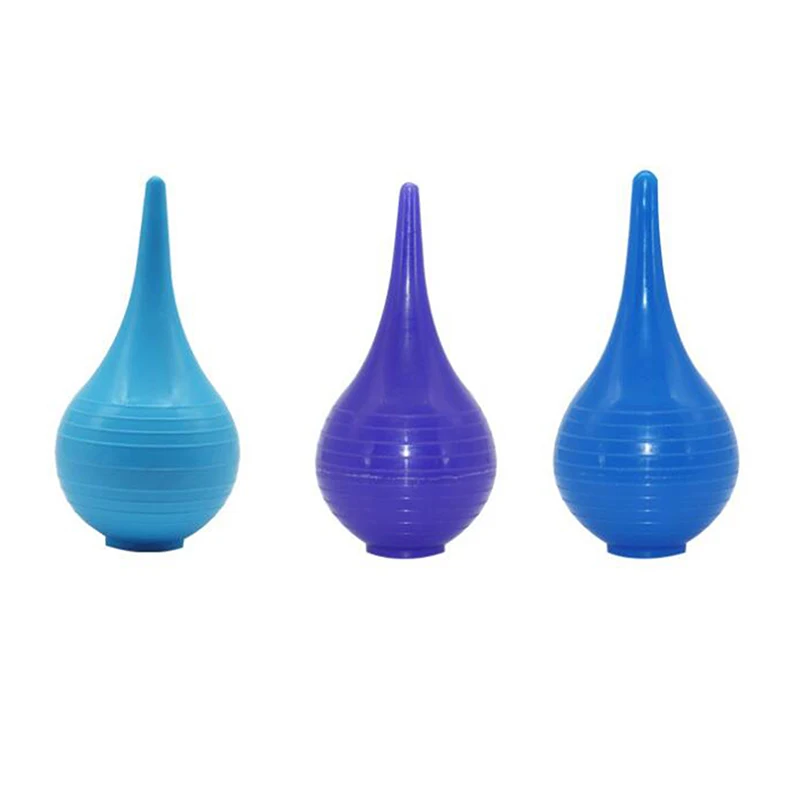 Bola de sucção de borracha durável Orelha, Lâmpada de seringa de limpeza, Orelha de lavagem otário para casa, laboratório, clínica, 1Pc