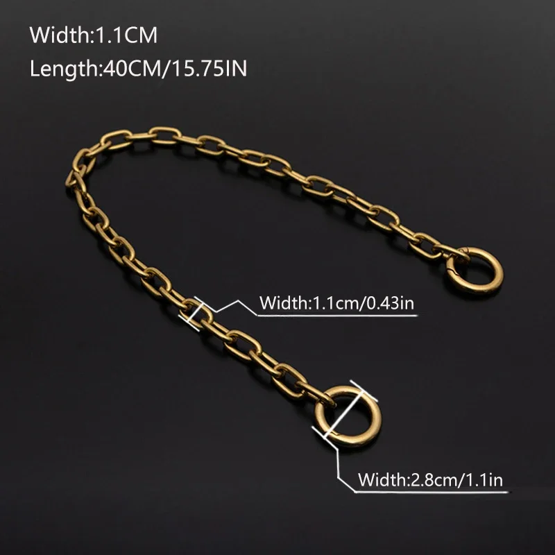 Underarm Bag Extension Chain Handbag Metal Replacement Chains Shoulder Bags Strap DIY Purse Bag Handles Bags Accessories Chain