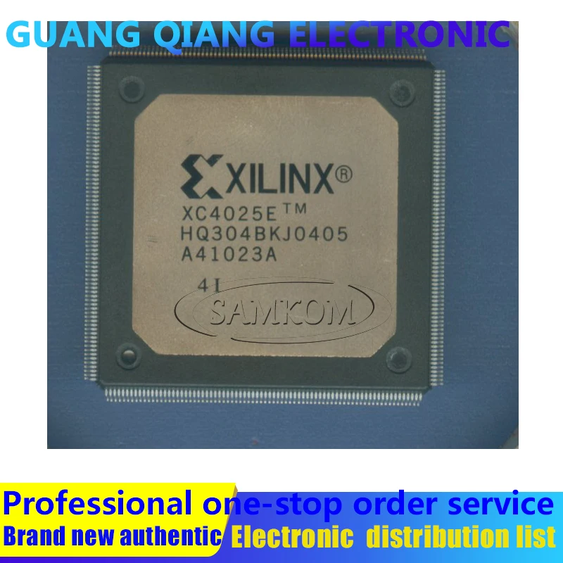 

1PCS XC4025E-4HQ304I IC FPGA 256 I/O 304PQFP