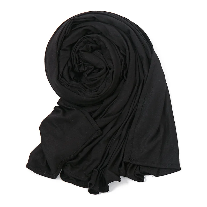 BOHOWAII sciarpa Hijab istantanea per le donne sciarpa testa Jersey Premium musulmana avvolgere morbido turbante traspirante Voile Femme Musulmane