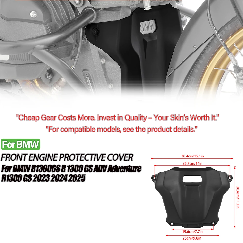 

Engine Protective Cover for BMW R1300GS / R1300 GS ADV 2023-2025 Motorcycle Front Engine Housing Protection