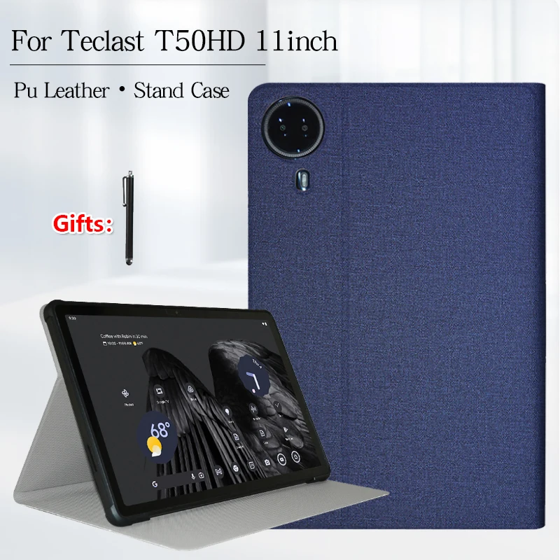 

Case for Teclast T50HD,Pu Leather Protective Cover for Teclast T50HD 11 Inch Tablet PC + Stylus Pen