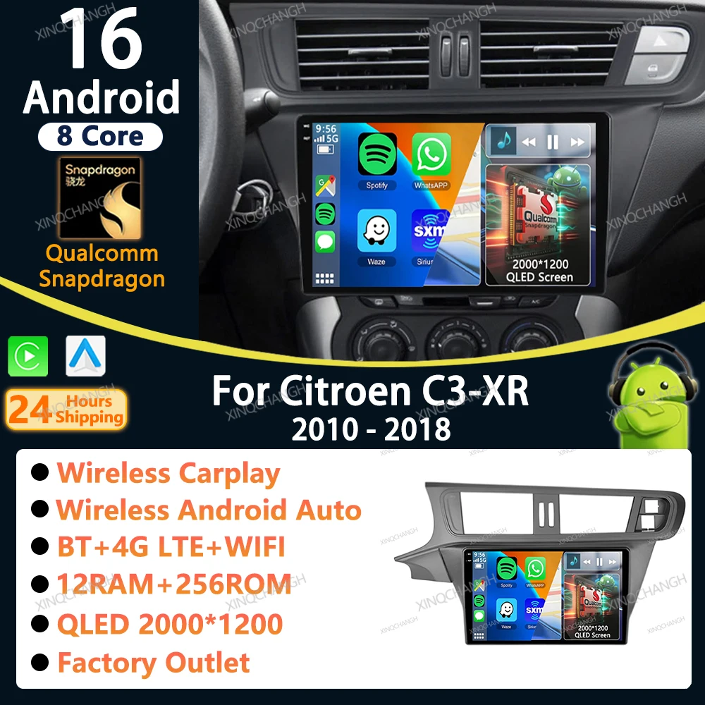 Android 16 Car Radi…