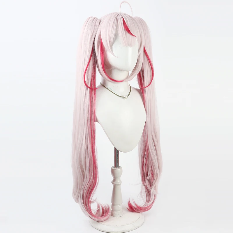 NIJISANJI Virtual YouTube Tomari Mari Cos Cosplay Wig Halloween Carnival Party Prop Synthetic Hair Heat Resistant Fiber +Wig Cap