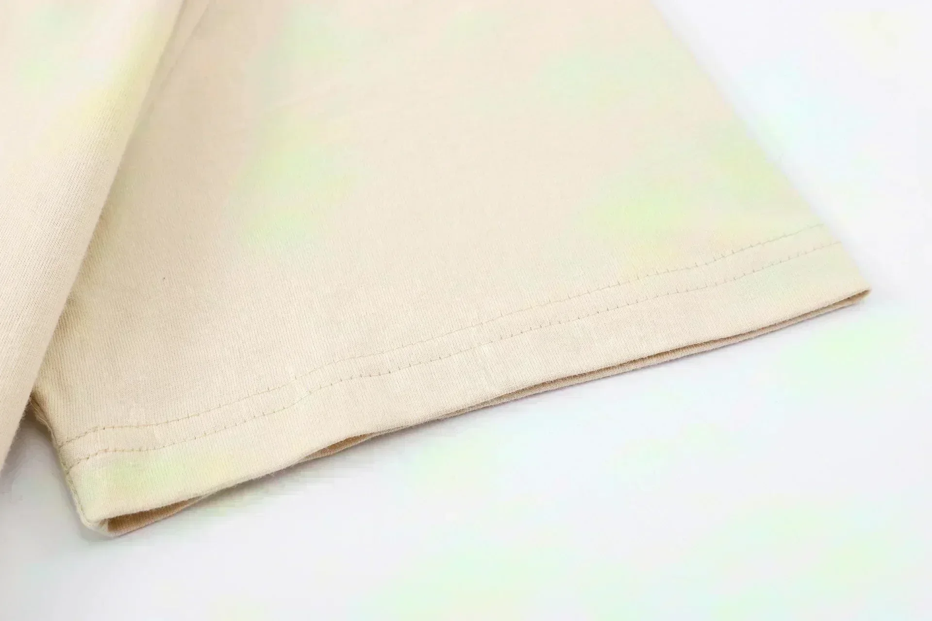 Sommerliches Herren-T-Shirt aus 100% reiner Baumwolle, lässig, modisch, locker, Retro-Kompass-Bergmuster, bedruckt, Rundhalsausschnitt, Kurzarm. – Detail 9