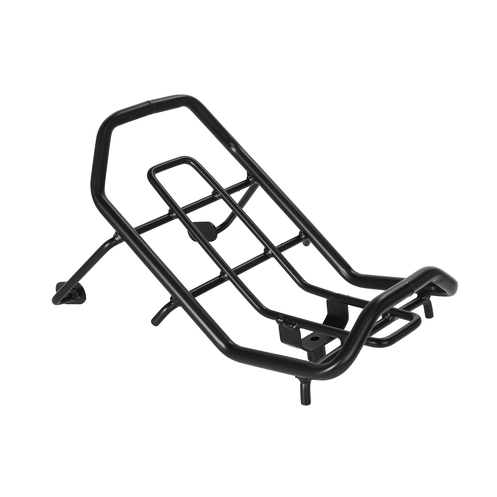 Black Motorcycle Center Carrier Rack Storage Rack Middle Shelf Luggage Bracket For Honda Hunter Cub CT125 Trail 125 2020-2024