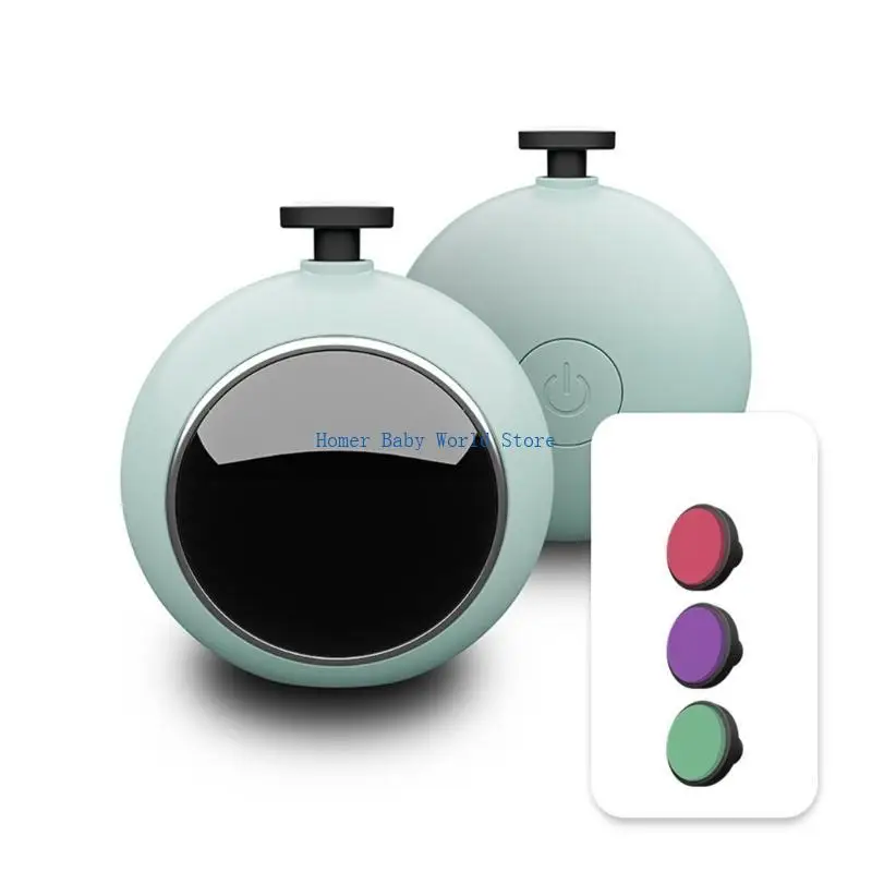 B2QD مبرد أظافر كهربائي لقص أظافر الأطفال منخفض الضوضاء لحديثي الولادة #4