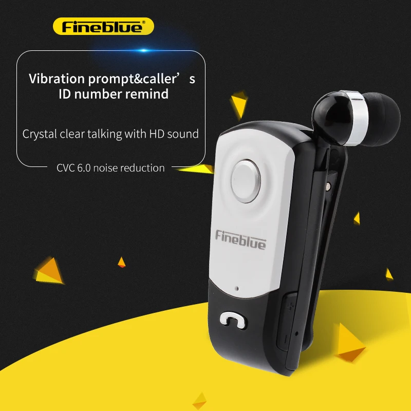 Fineblue F960 Portable Bluetooth headset Mini Earphone Wireless In-Ear Handsfree with Microphone Headset Calls Remind Vibration 