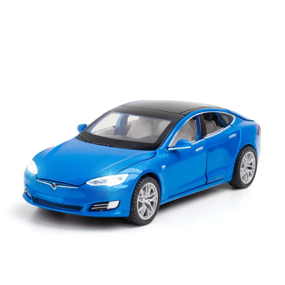 1:32 Tesla MODEL S Alloy Car Model Diecasts Toy Vehicles Toy Cars Kid Toys For Children Christmas Gifts Boy Toy A310