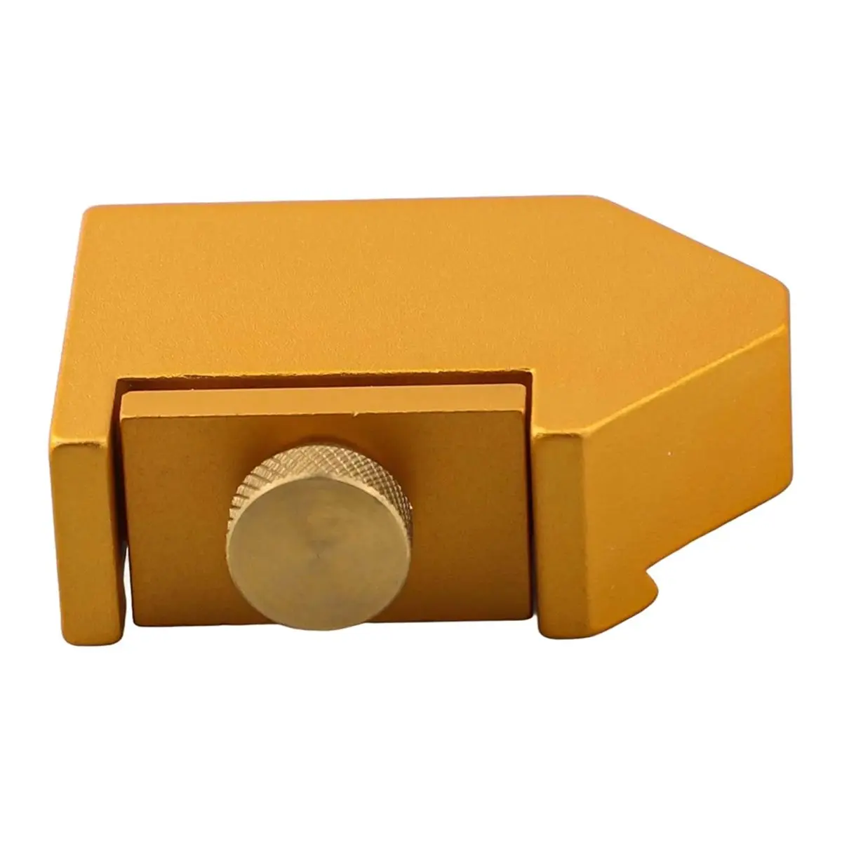 STOCK-45 Degree Marking Tool Aluminum Alloy Angle Ruler for Woodworking Long-Lasting Reliability Precise Line Markings Gold
