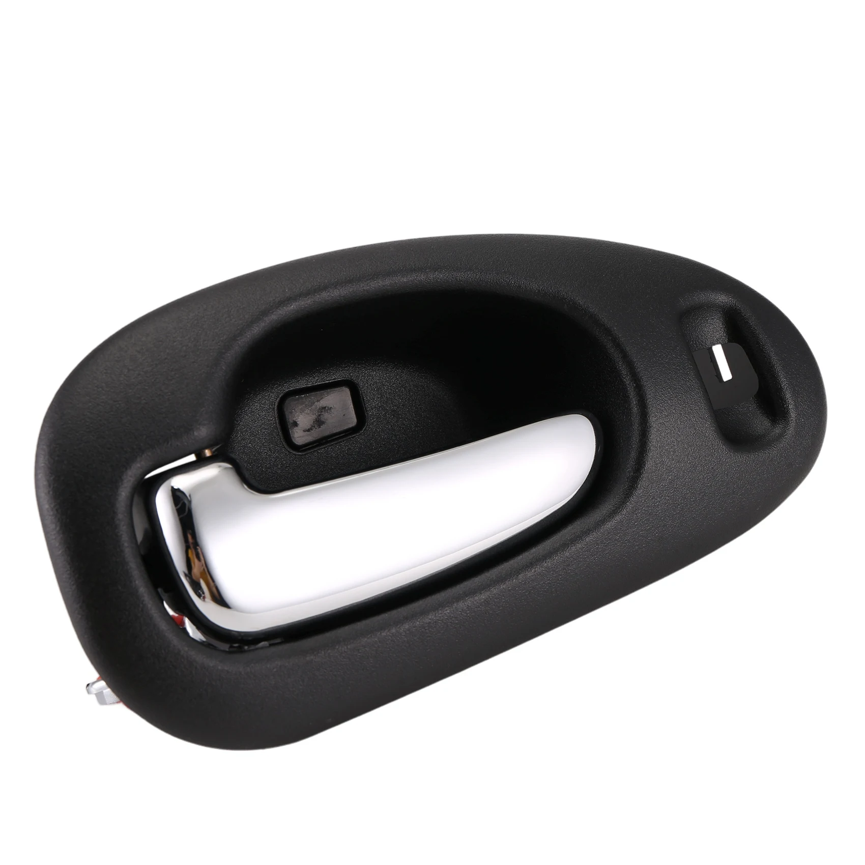 

Door Handle Black & Chrome Inside Interior Front LH & RH Pair For 5102847AA 5102849AA-T48C