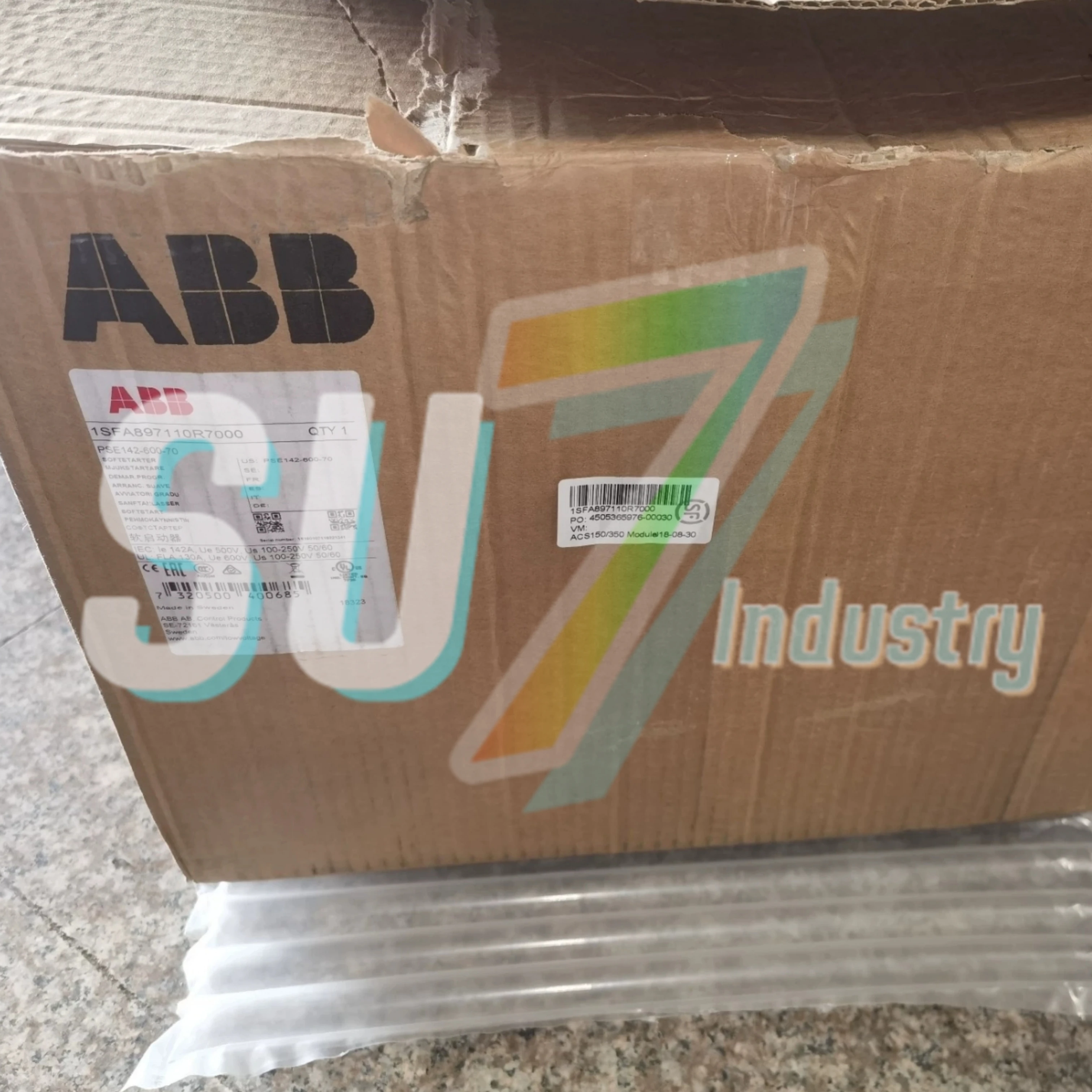 

soft starter New In warehouse PSE142-600-70 75kw PSE170-600-70 90kw