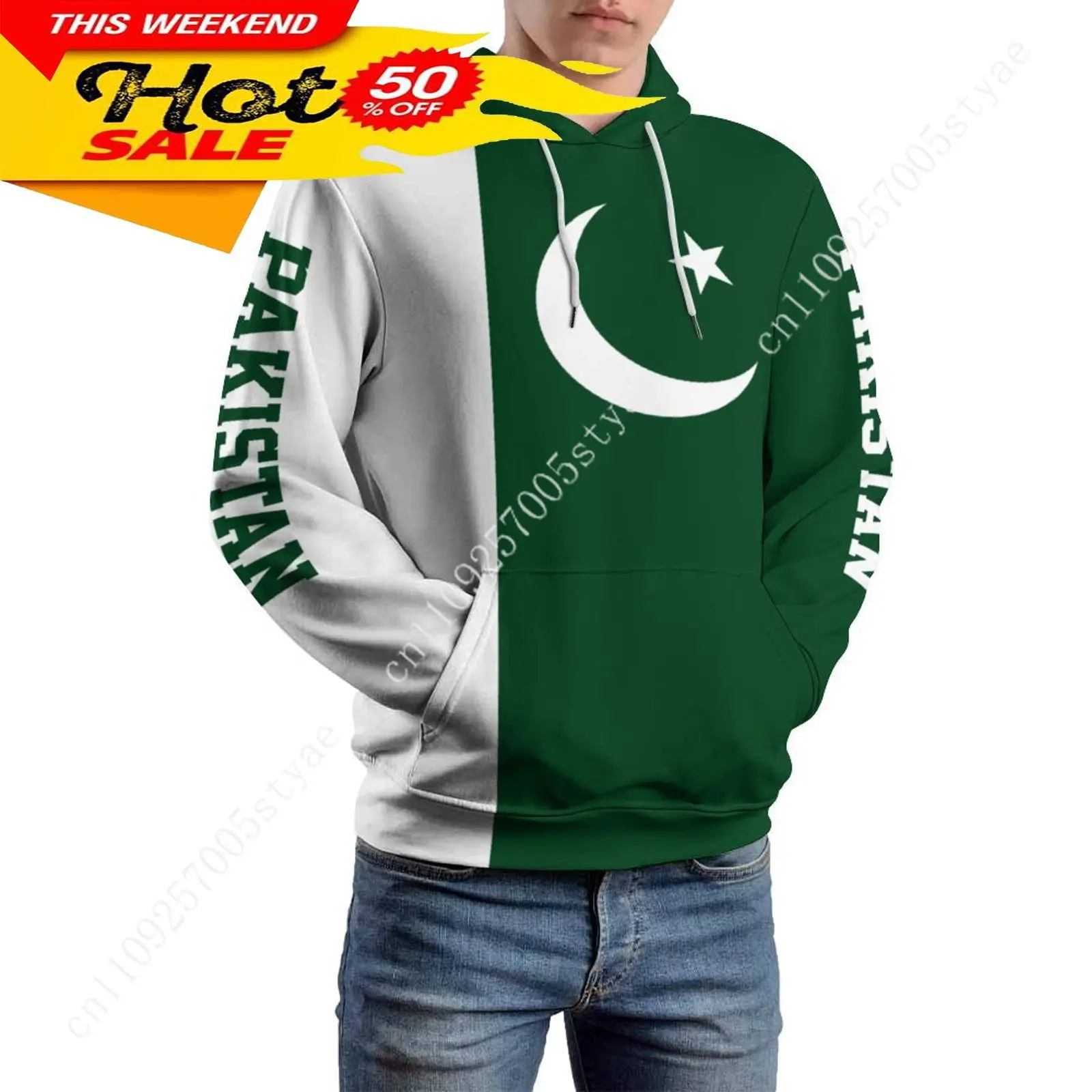 

Pakistan Flag Hoodie Men Woman Warm Pullover Hooded Novelty Hoodies Fashion Sweatshirt Loose Tops Clothing with Pockets