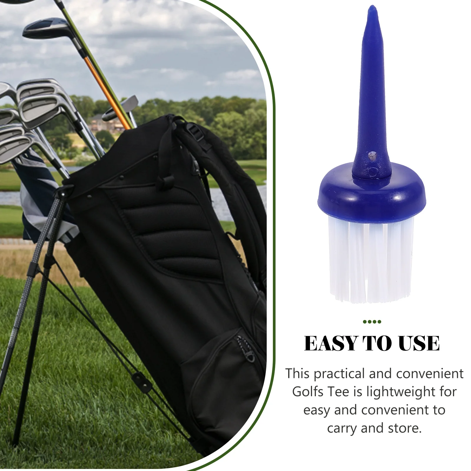 

5 Pcs Golf Brush Brushes Scrub Cleaner Ball Scrubbing Kit Cleaning for Tees Type Outdoor