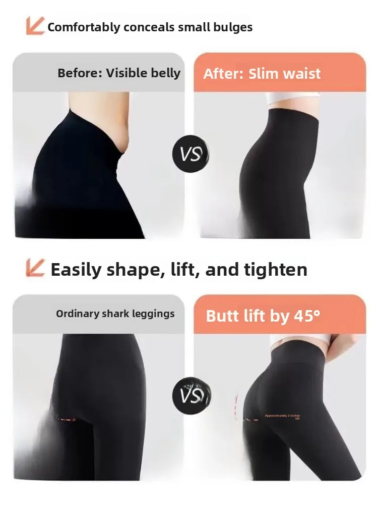 하이웨이스트 슬림핏 요가 피트니스 레깅스, 복부 보정 및 힙업 효과, 롱 레깅스, 나일론 스판덱스 여성용 팬츠