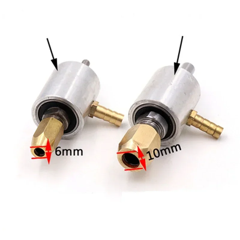 1Pcs Water Nozzle Drill Chuck Adapter Tungsten Steel Connector Fittings for Hole Opener  Machines Tool 6x6/6x10 Optional