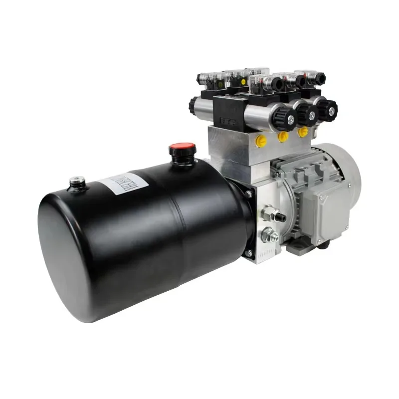 Efektywny agregat hydrauliczny 12V do przyczepy wywrotkowej