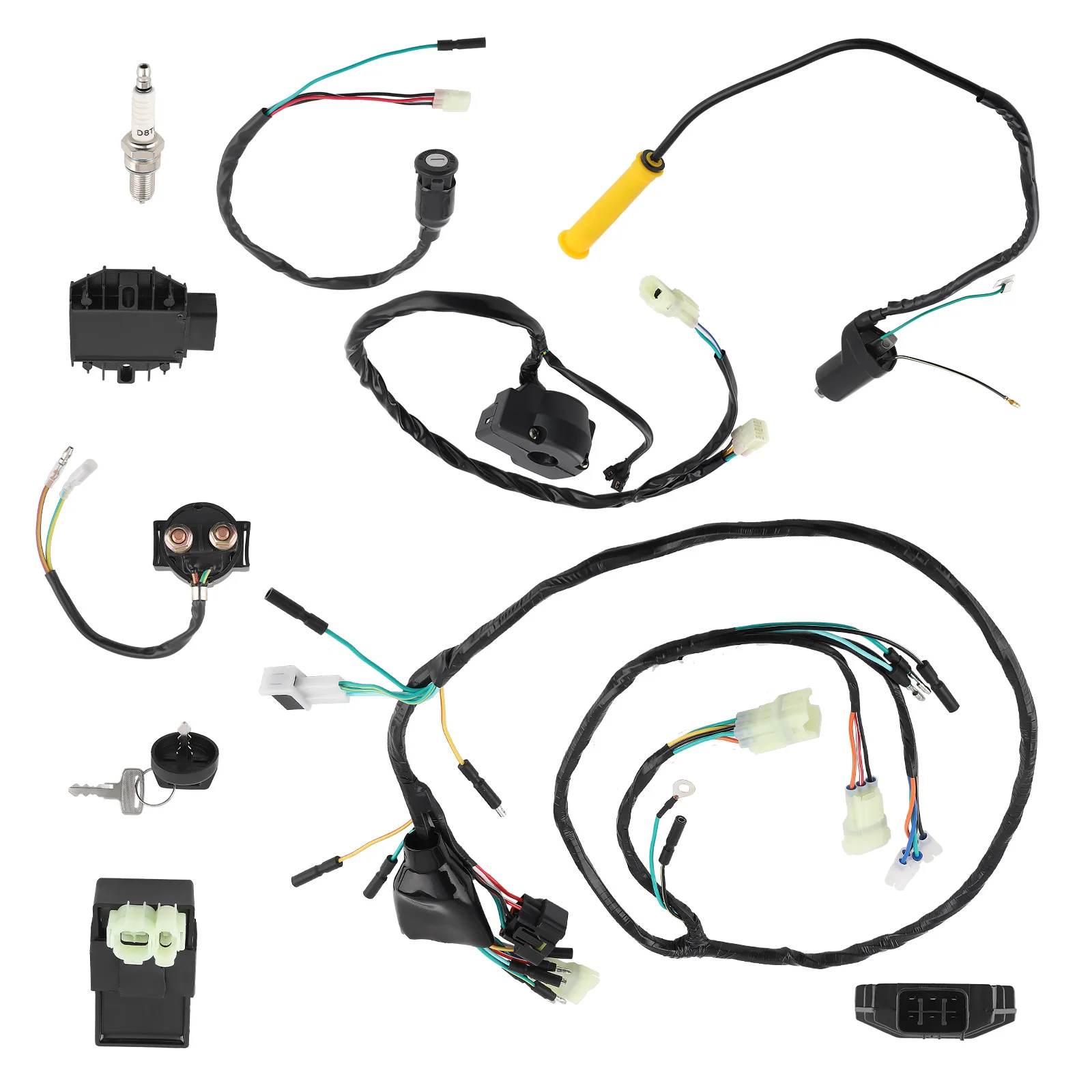 

Ignition Coil Wire Harness CDI Assy Kit For Honda ATV 1999-2004 30700-KCZ-000
