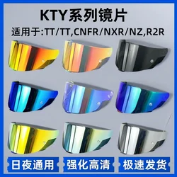 KYT Helmet Visor Shield Lens for KYT NFR NX Full Face Helmet Motorcycle Accessories Capacete KYT Original Visor Cascos Para Moto